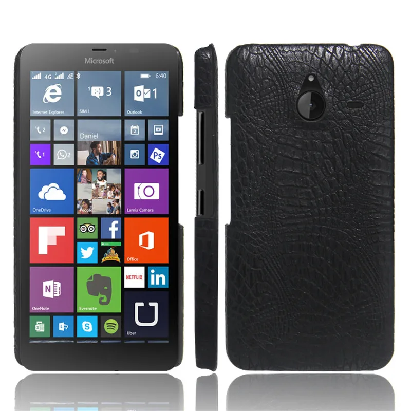 Чехол для Microsoft Lumia 640 XL задняя крышка из искусственной кожи чехол телефона Nokia 640XL