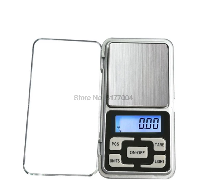 DHL 50pcs High Precision Jewelry Scales 100g/200g/500g Digital Pocket Electronic Scales