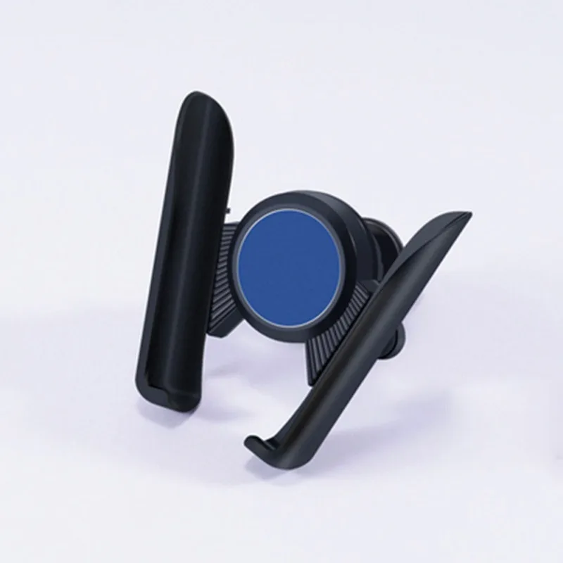 Car Bracket Phone Holder Snap On Instrument Panel Navigation Mobile Phone Bracket - Цвет: Синий