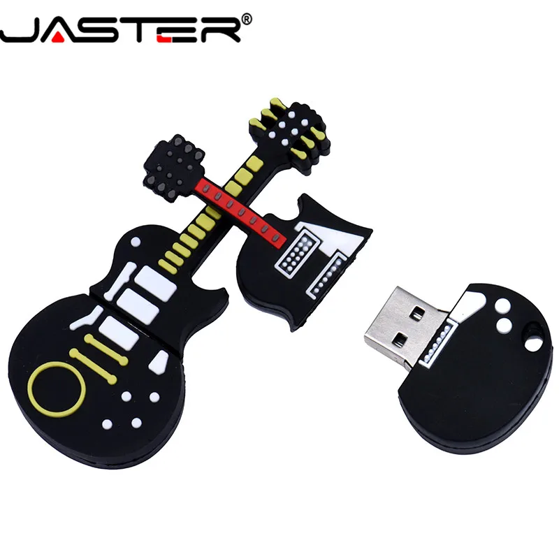 JASTER USB 2 0 гитара пианино скрипка клавиатура Note мультяшная модель ручка накопитель