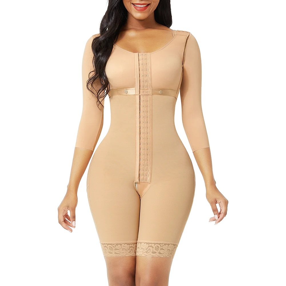 Full Body Shaper Bodysuit Colombian Reductive Girdle Butt Lifter Waist Trainer Slimming Shapewear Post Liposuction Thigh Trimmer tummy tucker for women