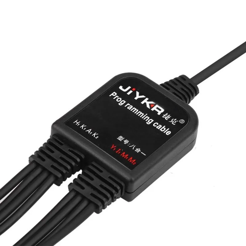 Супер 8 в 1 USB кабель для программирования Многофункциональный совместимый для рации KENWOOD/QuanSheng/HYT/Motorola/YAESU/ICOM радио