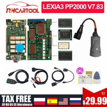 

OBD2 Lexia 3 PP2000 Full Chip Diagbox V7.83 with Firmware 921815C Lexia3 V48/V25 For Citroen for Peugeot OBD2 diagnostic tool