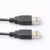 Двойной USB компьютерный удлинитель 0,5 М 1 М USB 2.0 Тип A Мужчина к Мужчине Кабель Hi-Speed 480 Мбит / с Черный