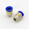 BSPT PC6-01 PC6-02 PC8-02 PC4-m5 PC10-02 Air Connectors Male Hose Fittings Straight Push In Fittings pneumatic connector ► Photo 2/6
