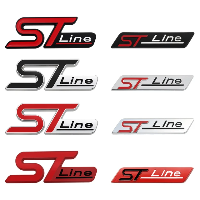 Car Rear Trunk Badge Side Sticker St Line Grille Emblem For Ford St Fiesta  Focus X Edition Mk2 Mk3 Mk4 Ecosport Car Styling - Car Stickers - AliExpress