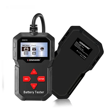 

LEEPEE Car Accessories Battery Tester Auto Battery Analyzer Automatic Upgrade LDC Display Repair Tools 100-2000CCA Cranking 12V