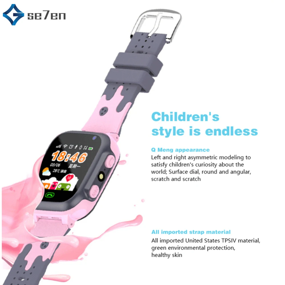 Детские умные часы, gps трекер, умные часы, детские 2g часы, телефон, видео вызов, водонепроницаемые умные часы для детей, часы PK Q50 Q90