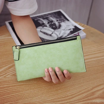 

Fashion Women Wallets Long Wallet Female Zipper Purse Pu Leather Wallets Big Capacity Ladies Coin Purses Phone Clutch