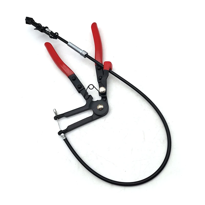 Flexible Hose Clamp Plier Hand Repair Tool Car Brake Fuel Water Pipe Long Reach