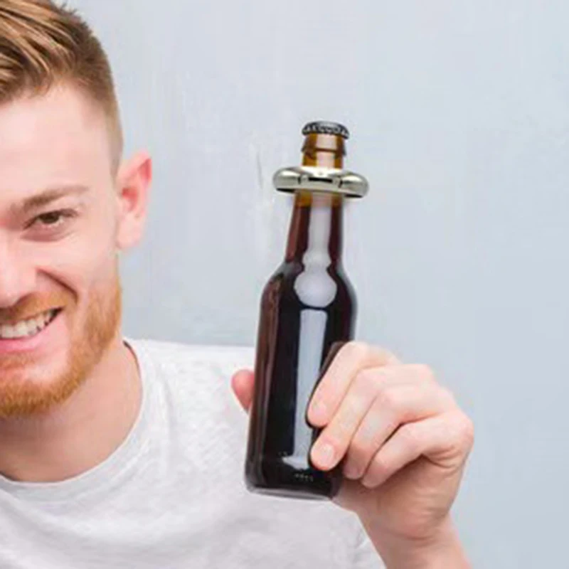Round Bottle Opener Open Cap Portable Fashion for Bottles and Cans Wear-resistant Durable | Дом и сад