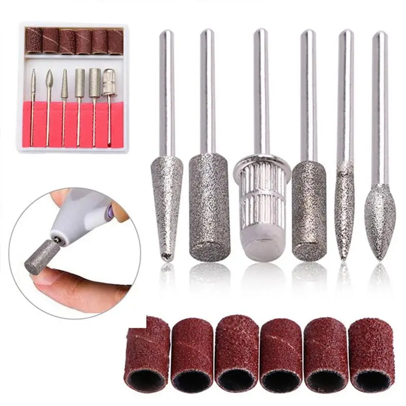 

Nail Drill Machine Nail File Kit For Manicure Pedicure Design Portable Polishing Tools Home Salon Use