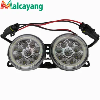 

Angel Eyes Car Front Bumper Fog Lights For Ford EcoSport 2013-2017 High Brightness LED Fog Lamp Fog Light 12V