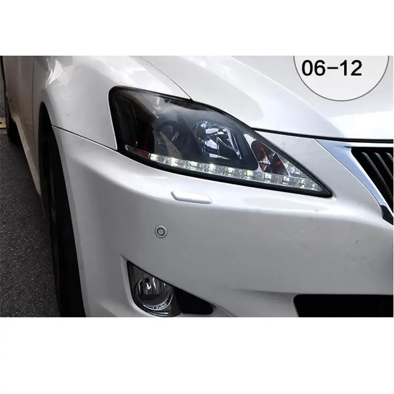 Внешний аксессуар Cob Drl Светодиодные Автомобильные фары Задние Автомобильные фары в сборе 06 07 08 09 10 11 12 для Lexus IS серии