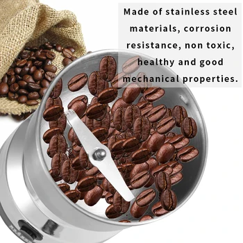 

150w Multifunctional Electric Pepper Grinder Electric Coffee Grinder Home Mini Stainless Steel Electric Spice Grinder EU/US Plug
