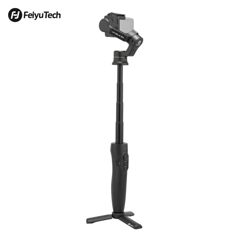 Используется Feiyu Vimble 2A Выдвижная экшн Камера Gopro 3 осевой стабилизатор Gimbal для