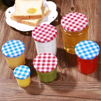 Glass Jars Canning Jars With Red Lids for Jam, Honey, Wedding Favors, Shower Favors, Baby Foods, DIY Magnetic Spice Jars 1