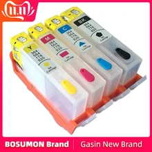 4PK для hp 655XL | перезаправляемый картридж | с чипом для hp 655 | для hp 3525 4615 4625 CZ109AE CZ110AE CZ111AE CA112AE