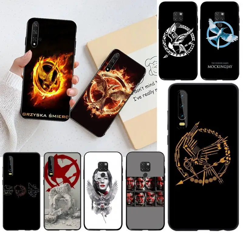 Чехол для телефона с изображением Голодных игр из фильма Mockingjay bird Huawei P40 P30 P20 lite Pro