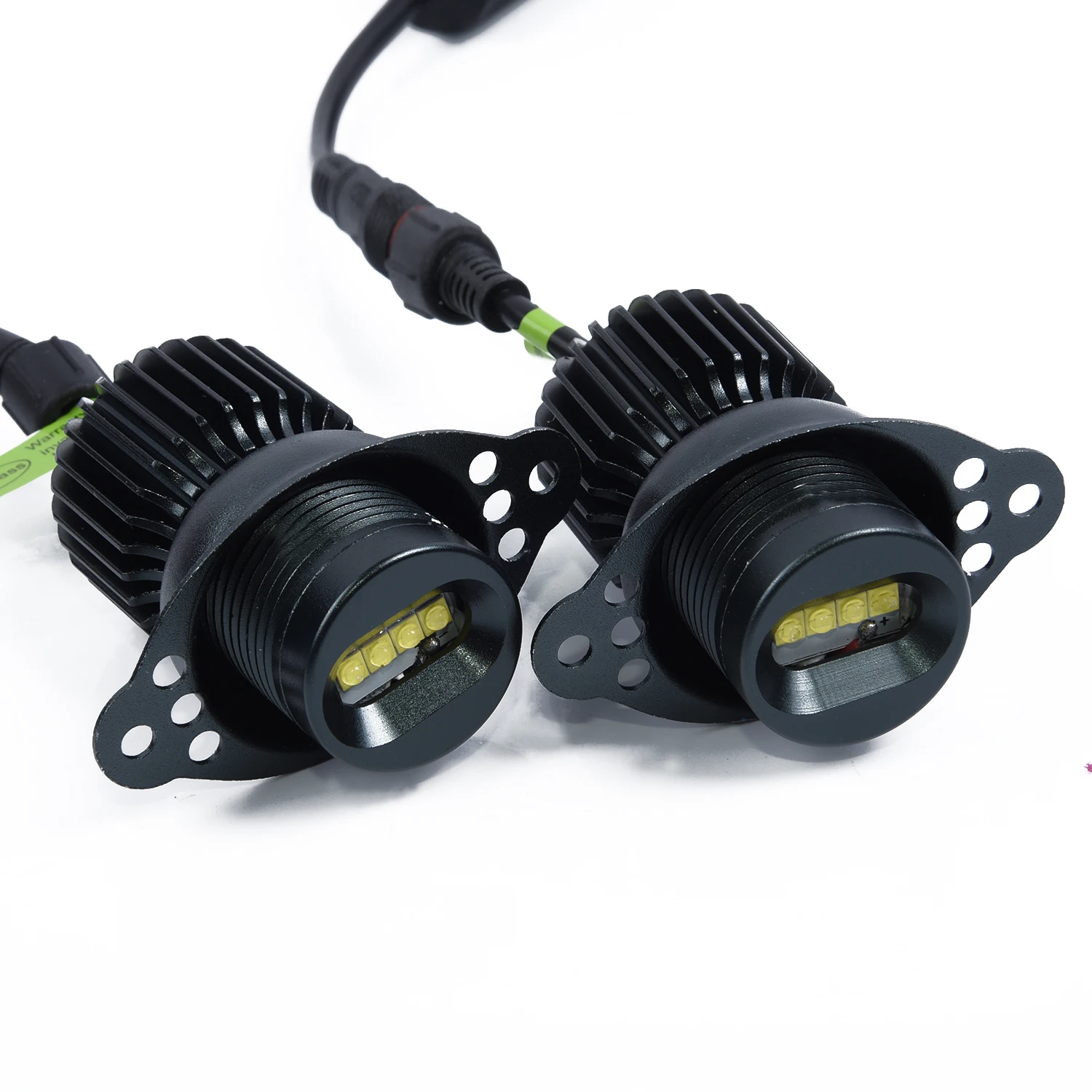 4LED 40W 1200LM противотуманная лампа дальнего света Ангел глаз Halo Кольцо DRL Дневной ксеноновый светильник