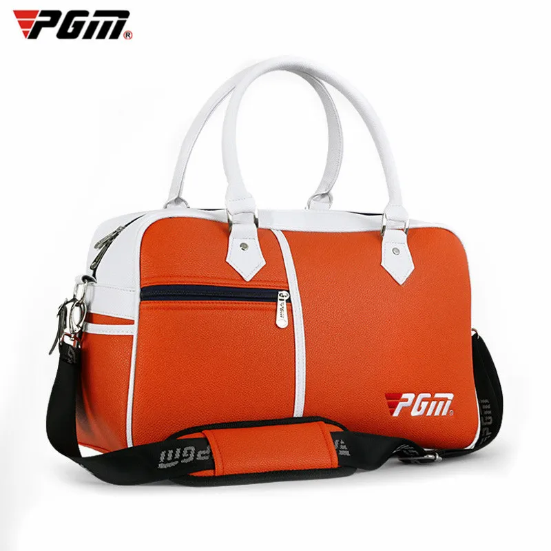 

PGM Brand Golf Bag Golf Clothes Bag Men & Women Shoes Package Box-shaped Large Capacity Double-deck Clothes Bag 3 Colors