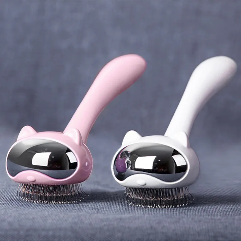 

Cute Pet Grooming Brush Hair Removal Combs Dog Pup Cat Washing Clean Bath Brush Comb Dog Massage Shower Multi-purpose Supplie