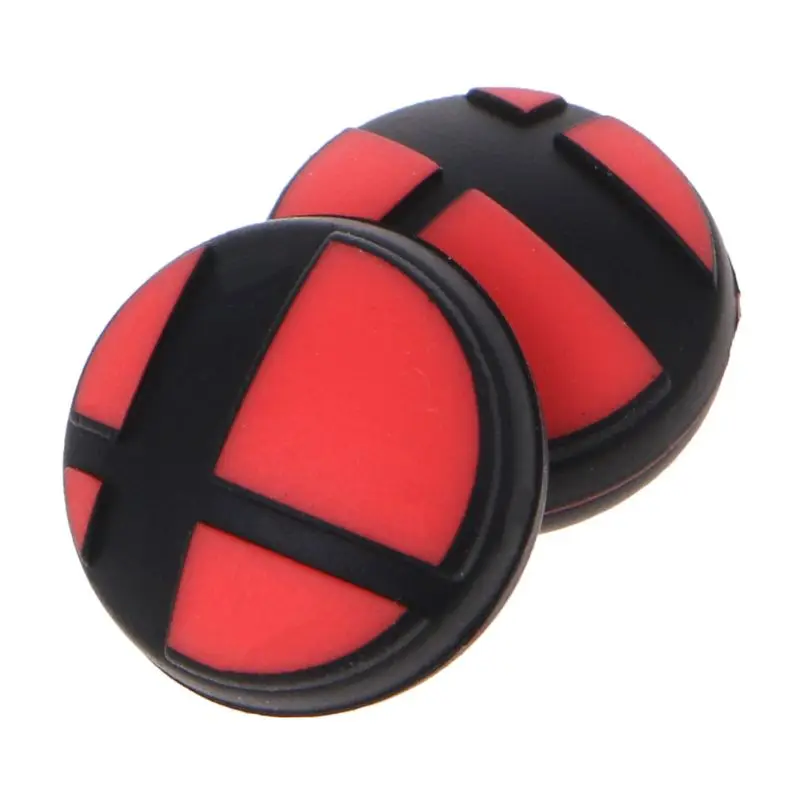 1 Pair Analog Thumb Stick Silicone Skin Grips Anti-Skid Joy Con Cap Replacement for Switch NS Console Controller L41F