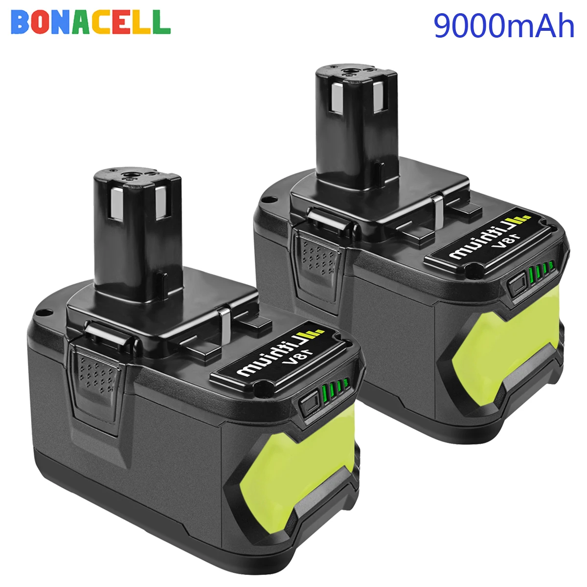 Литий ионный аккумулятор P108 P 9000 для Ryobi 18 в 108 мАч|Перезаряжаемые батареи| |