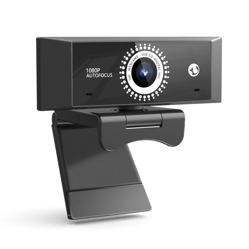 Веб-камера с микрофоном вращающаяся на 1080 градусов USB 360 2 0 P | Компьютеры и офис