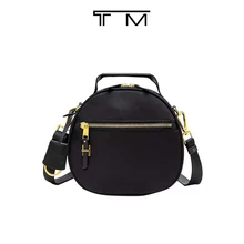 

196459 women's bag super light waterproof nylon Single Shoulder Messenger Bag Handbag small round bag