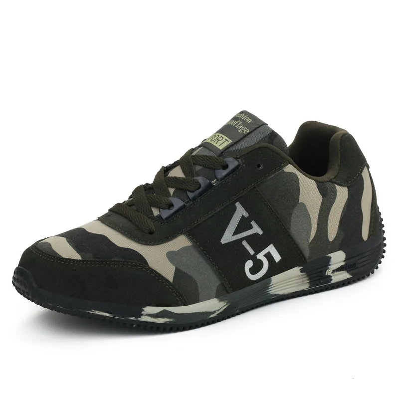 Осень, новая сетевая обувь для путешествий, уличная камуфляжная спортивная обувь, Классическая легкая тренировочная обувь, Военные кроссовки для бега - Цвет: 1