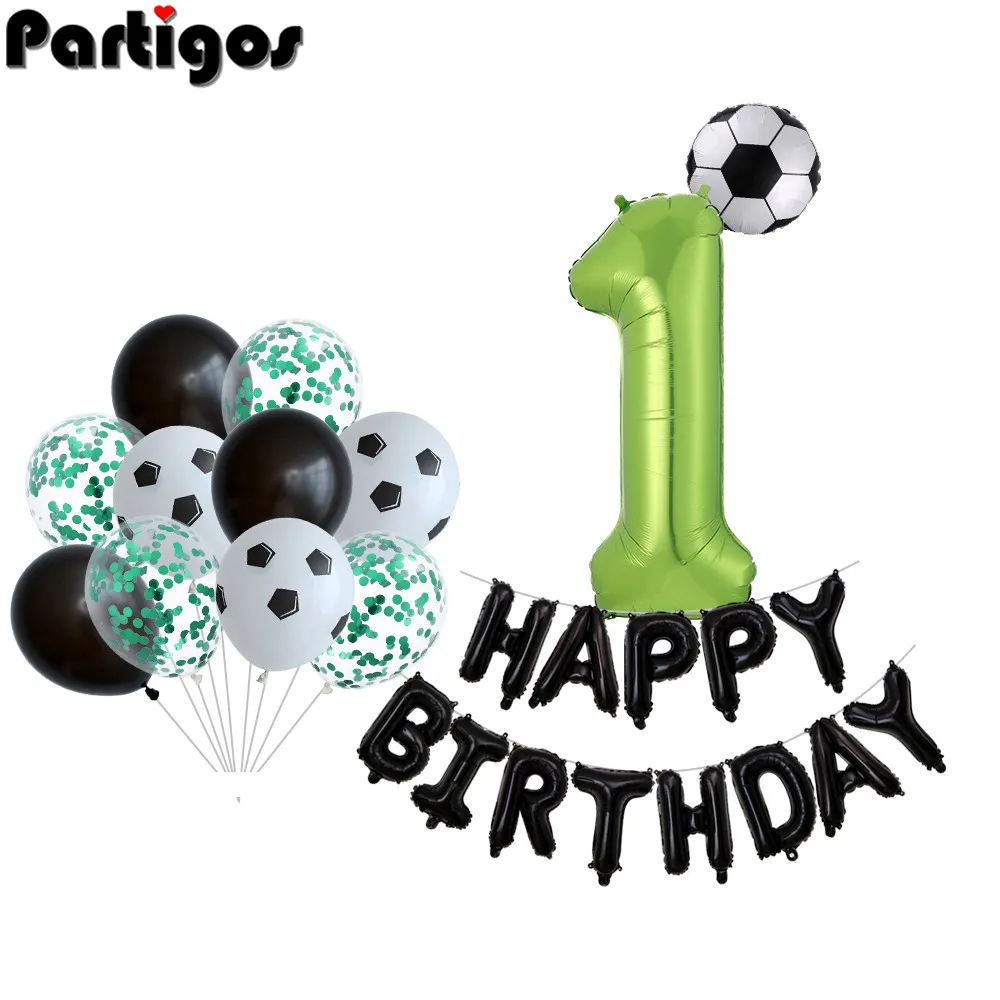 Barcelona soccer mylar birthday balloons