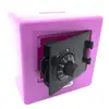 Saving Bank Toy Fun Compact Plastic Safe Piggy Bank Toy  Mini Piggy Gift Safe Case Password Portable With Key Money Storage Box 6
