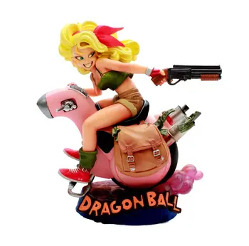 

Dragon Ball Z Lunch Launch Rosso Color Ranchi Locomotive Motorcycle Anime PVC Action Figure Collection Model Toys New Brinquedos