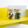 50pcs 15ml 30x40mm Glass Bottle With Bamboo Cap Glass Bottles Liquid Food Grade Tea Liquorice Candy Saffron Jars Vials 4