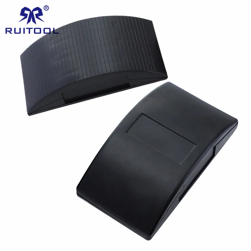 

1pc Sandpaper Holder Rubber/Plastic Sanding Pad Removable Back Handheld Sanding Block Polishing Tools