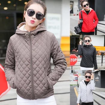 

Women Winter Warm Hooded Coat Fashion Thick Outwear Jackets Tops TT@88
