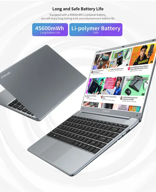 Teclast-Windows 10ラップトップ,デュアルバンドUSBノートブック