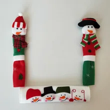 14*23 см ручка холодильника, рождественские микроволновые украшения для дома, кухонные инструменты, микроволновые дверные ручки холодильника, наборы