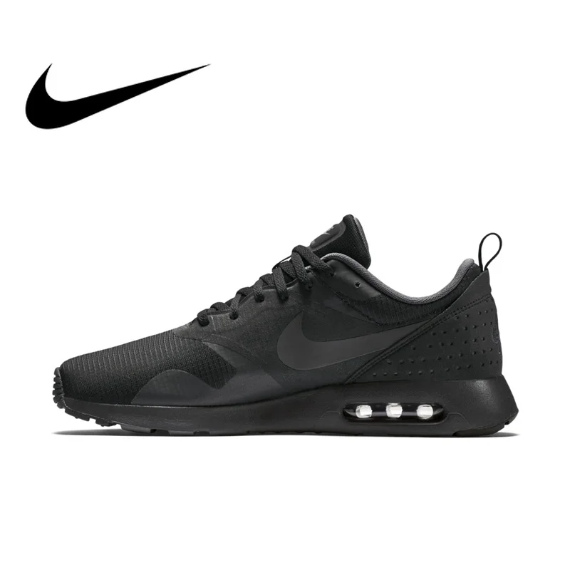 Оригинальные Nike Оригинальные кроссовки Air Max TAVAS мужские новые дышащие кроссовки на шнуровке Низкие беговые кроссовки удобные 705149-010