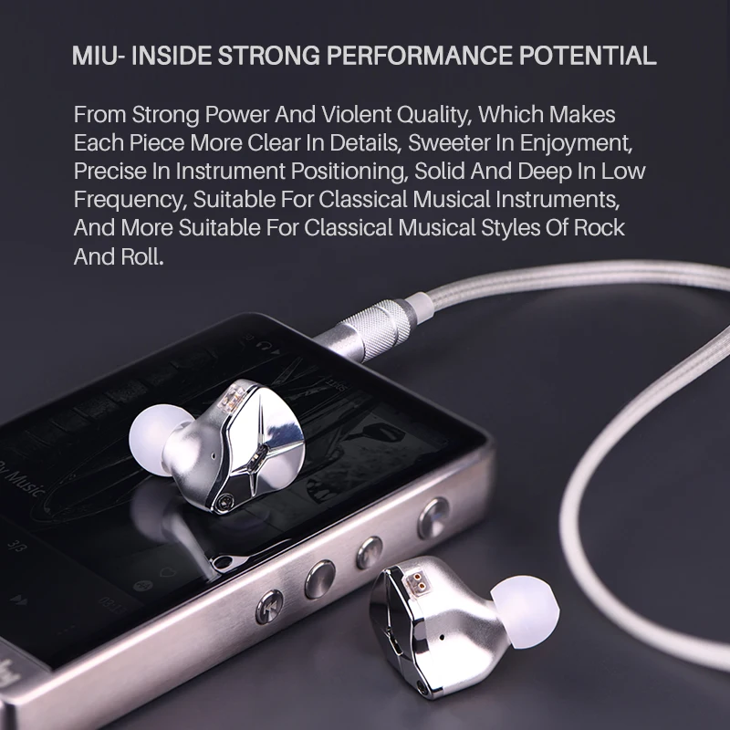 Наушники вкладыши TFZ KING EDITION ароматизированные наушники с монитором Zither 2pin Hi Fi IEM 3