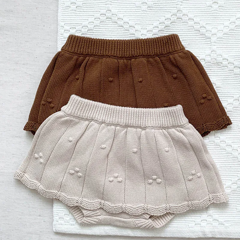 Autumn Winter Lovely Knitting Skirt overseas Kids Shor Superlatite Shorts PP