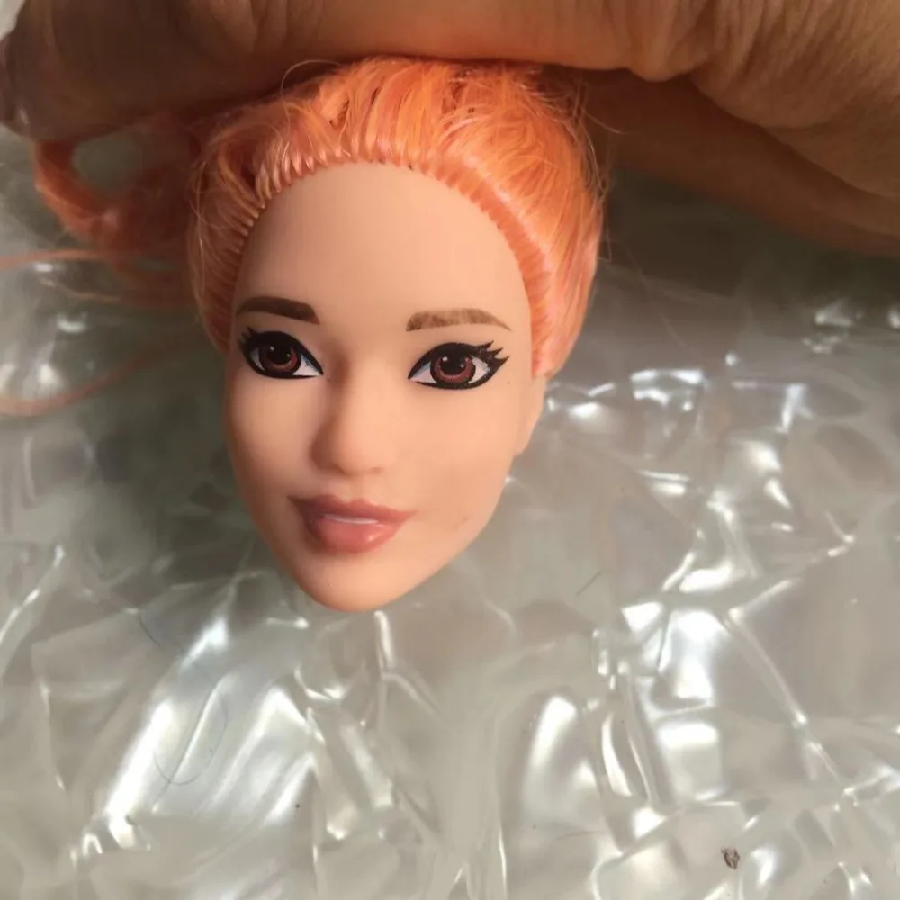 Ограниченная Коллекция кукольных игрушек голова принцессы кукла голова девочка Сделай Сам Макияж Волосы игрушки Детский Макияж DIY игрушки подарки для детей