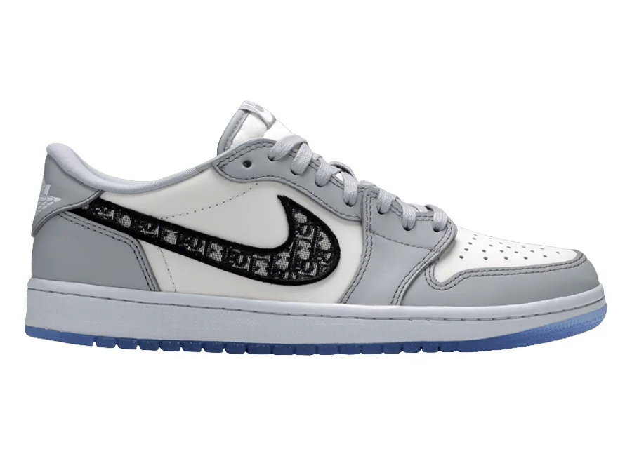 Nike Dior X Air Jordan 1 haute OG basket chaussures Dior blanc cassé AJ1  chaussures de course | AliExpress