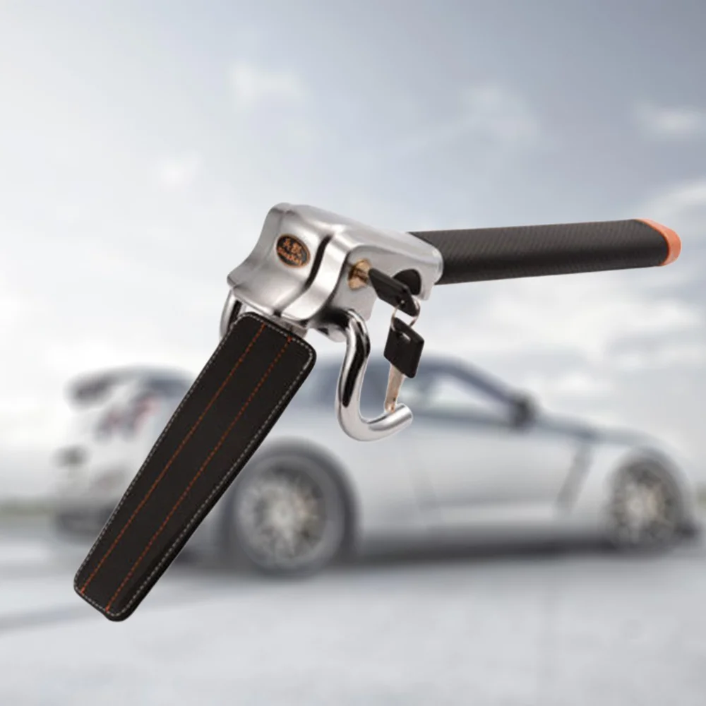 Foldable Vehicle Car Lock Mount Steering Wheel Lock Anti Theft Airbag