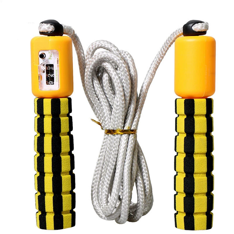 4 Colors Adjustable Rope Length Wear-resistant Electronic Automatic Counter Sports Skipping Rope Workout Equipments jump rope