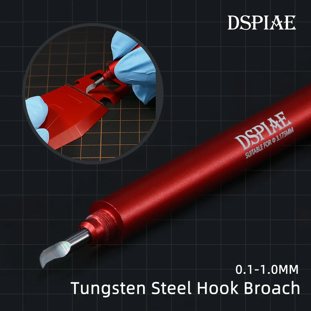 Mecha Strumento Per Incisione Modello Militare Coltello A Gancio In Acciaio Al Tungsteno Ad Alta Durezza Serie Dspiae Hc