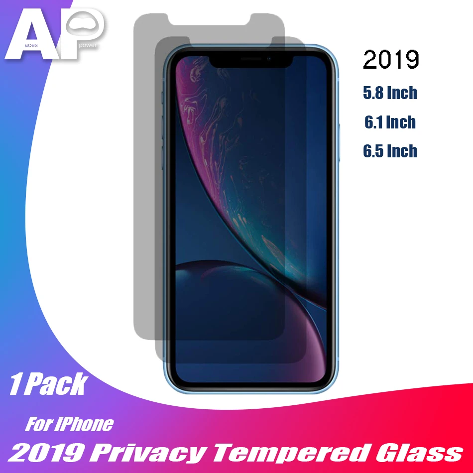 Acespower надежное закаленное стекло для Apple iPhone 11 Pro Max 5,8 6,1 6,5 дюймов Защитная пленка для экрана