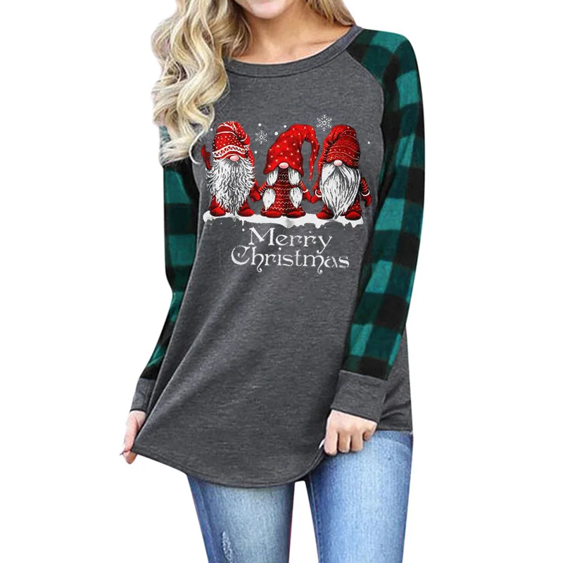Merry Christmas Tees Women Winter 