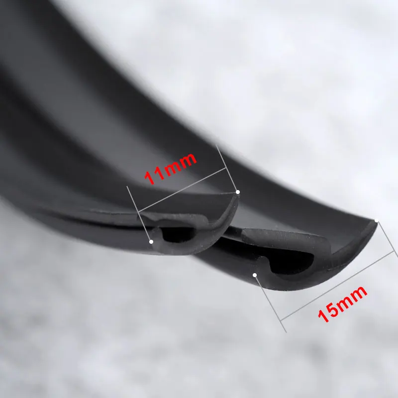 

1~4 M Windshield Rubber Seal Front Rear Windshield Sunroof Seal Strips Dustproof Sealing Strip For Auto Car Dashboard Windshield